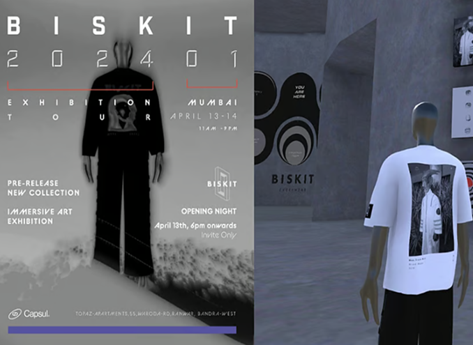 BISKIT x CAPSUL VR Exhibition